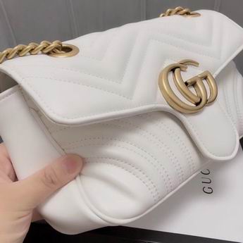 Gucci GG Marmont Small Matelasse Shoulder Bag