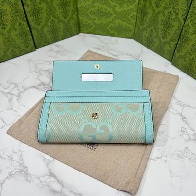 Gucci Canvas Long Wallets