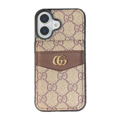 Luxury Case with  CARD  IPHONE CASE