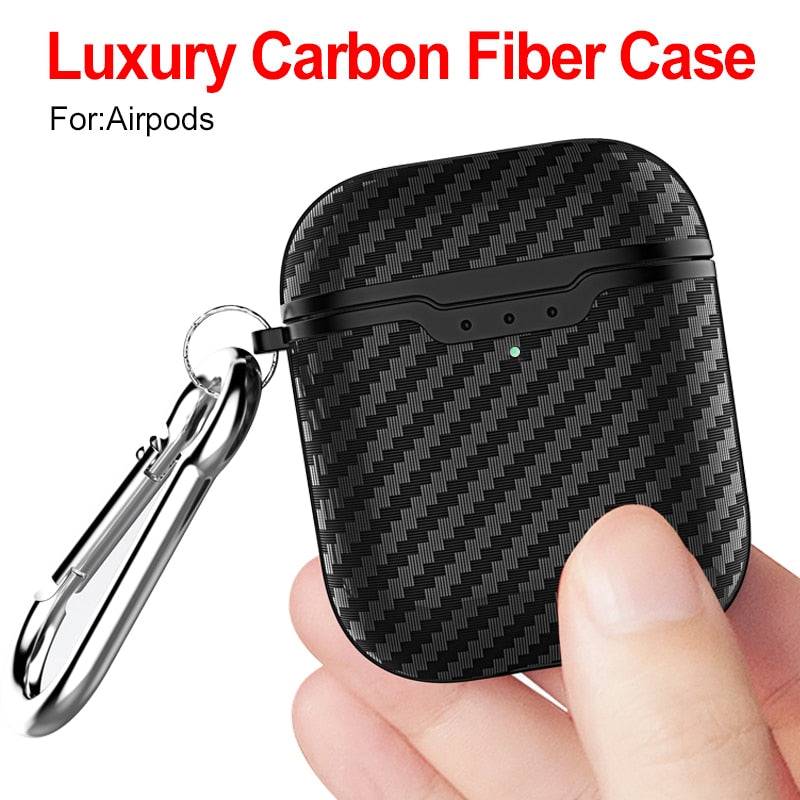 TEXTURE EN FIBRE DE CARBONE - COQUES AIRPODS ET AIRPODS PRO