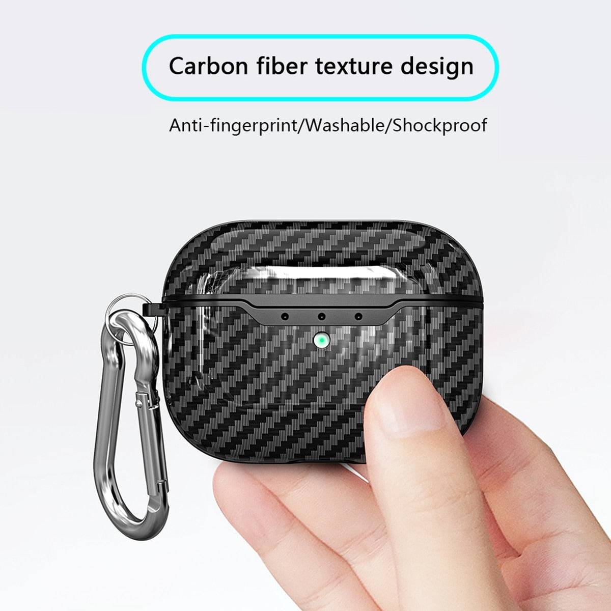 CARBON FIBER TEXTURE - AIRPODS PRO CASE