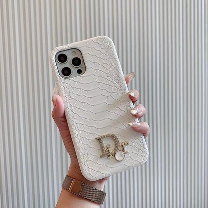 Snake Pattern Phone Case - Stylish iPhone Case for Women