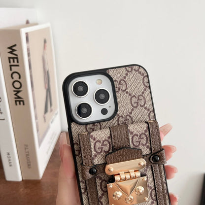 Luxury CARD  CHAIN CLASSIC IPHONE CASE