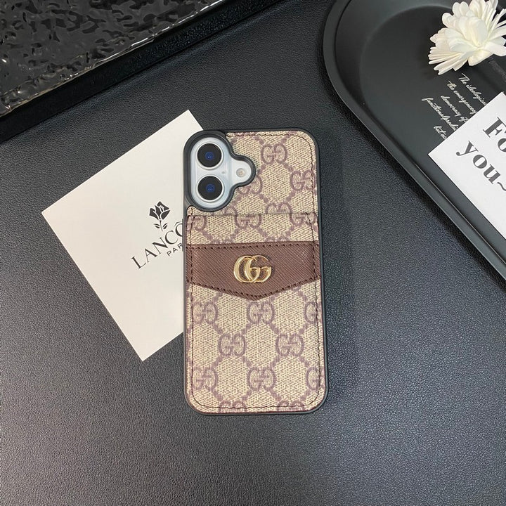 Luxury Case with  CARD  IPHONE CASE