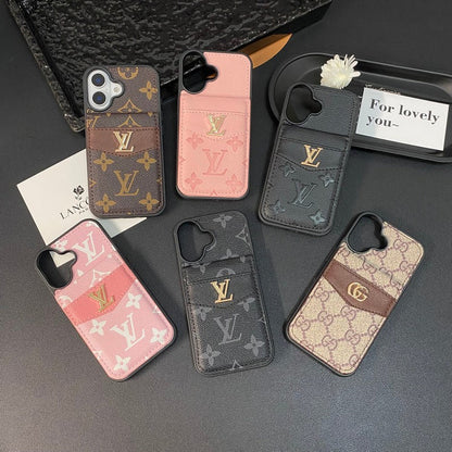 Luxury Case with  CARD  IPHONE CASE