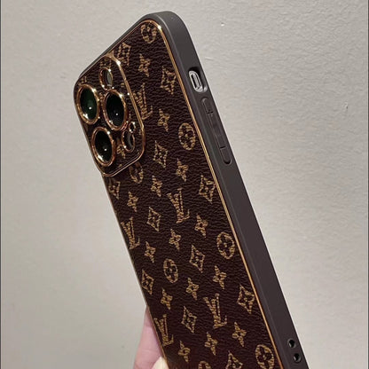 BROWN COLOR  PHONE CASE FOR IPHONE