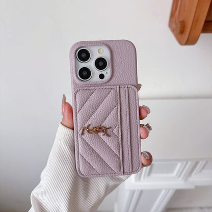 Luxury  Leather For iPhone Case