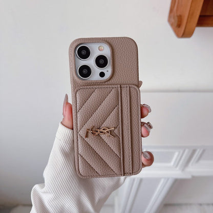 Luxury  Leather For iPhone Case