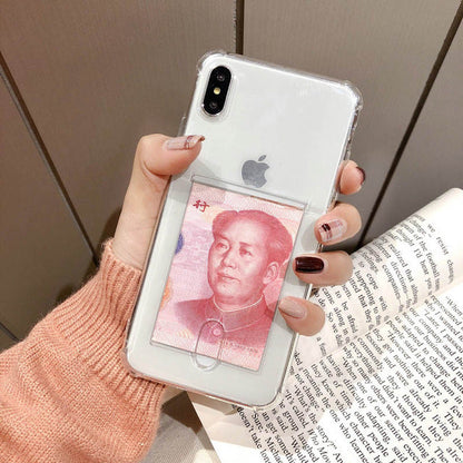 Transparent  Card Holder Phone