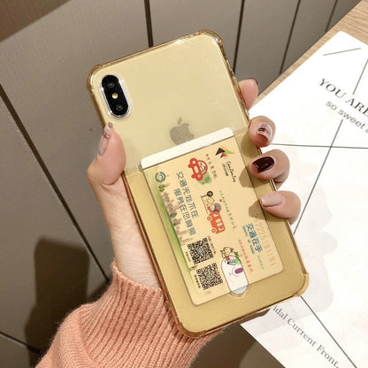 Transparent  Card Holder Phone