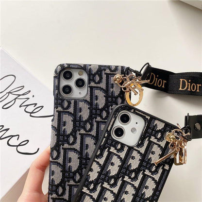 Luxe iPhone-hoesje met sleutelhanger - Premium CD-ontwerp