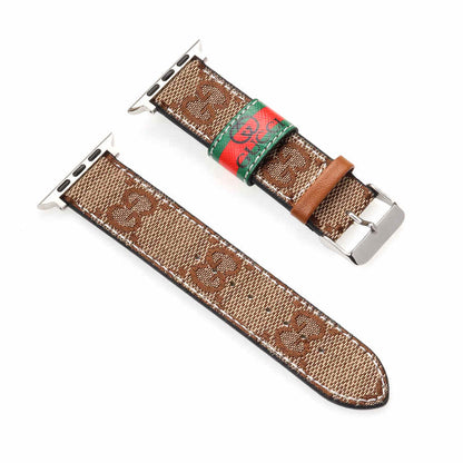 Luxury GG & Bur Strap for Apple Watch