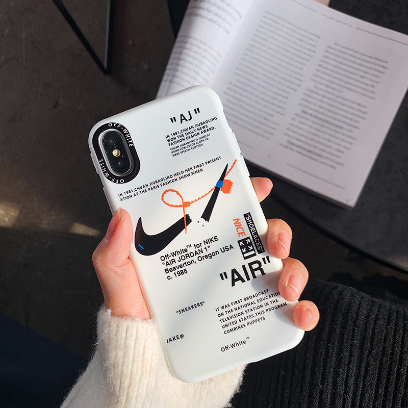 Trendy NK Of-White Inspired Case for iPhone