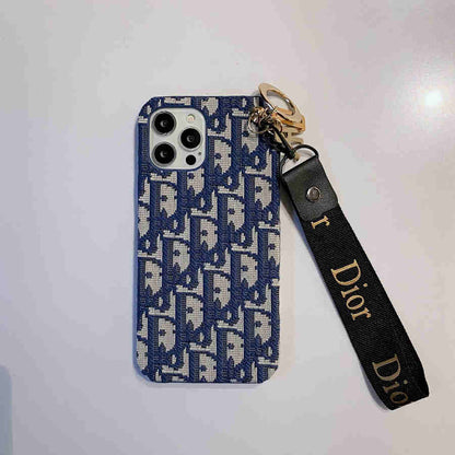 Luxe iPhone-hoesje met sleutelhanger - Premium CD-ontwerp