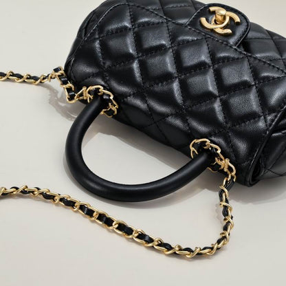 Chanel Lambskin Bag with Top Handle