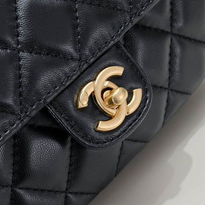 Chanel Lambskin Bag with Top Handle