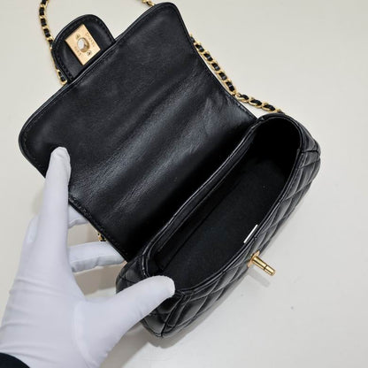 Chanel Lambskin Bag with Top Handle