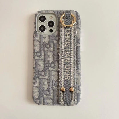 Funda para teléfono Lady con correa de mano para iPhone