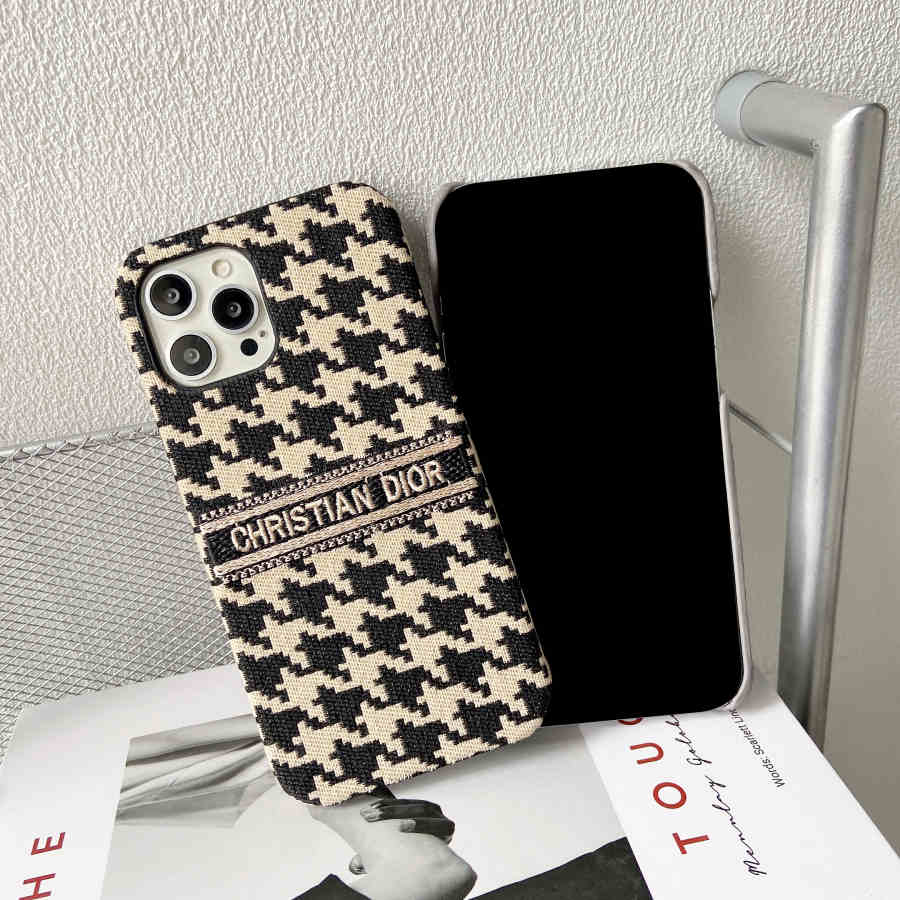 Luxury CD Lady Phone Case for iPhone