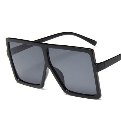 Plastic Oversized Women Sunglasses Square Brand Designer Big Frame Sunglasses For Female UV400 Sun Glasses oculos masculino