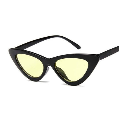 Nové Retro módní sluneční brýle Ženy Značka Návrhář Vintage Cat Eye Černá Bílá Sluneční brýle Dámská Lady UV400 Oculos