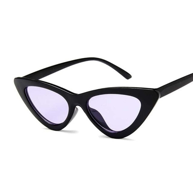 Nové Retro módní sluneční brýle Ženy Značka Návrhář Vintage Cat Eye Černá Bílá Sluneční brýle Dámská Lady UV400 Oculos