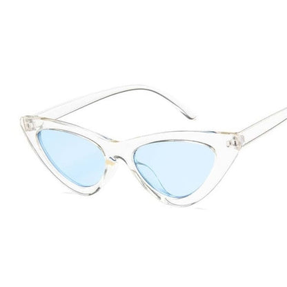 Nové Retro módní sluneční brýle Ženy Značka Návrhář Vintage Cat Eye Černá Bílá Sluneční brýle Dámská Lady UV400 Oculos