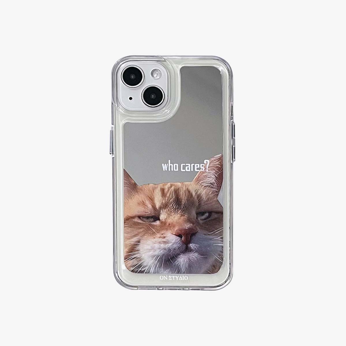 Mirror iPhone Case | Couple Cats