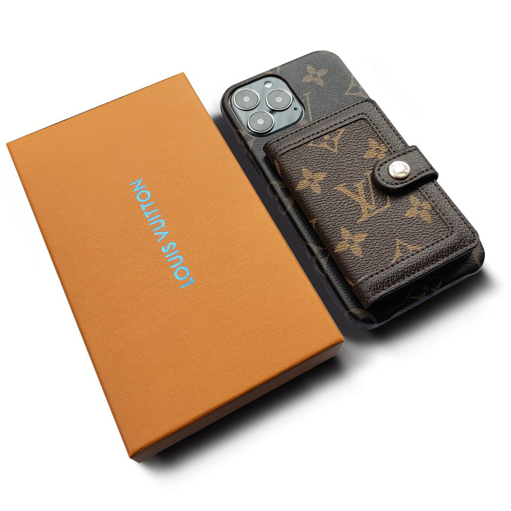 Beautiful luxury iphone case with credit card holder